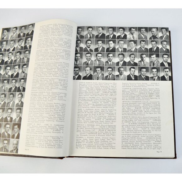 1948 University of Minnesota Gophers Gopher Yearbook Vintage - Picture 9 of 9